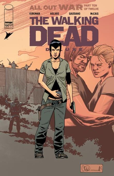 Walking Dead Deluxe #124 Cover B Charlie Adlard & Dave Mccaig Variant Pre-order