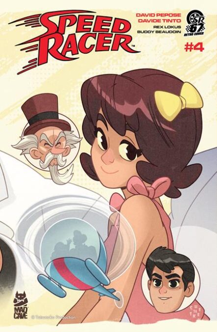 Speed Racer #4 Cover B Sean Galloway Retro Manga Variant Pre-order