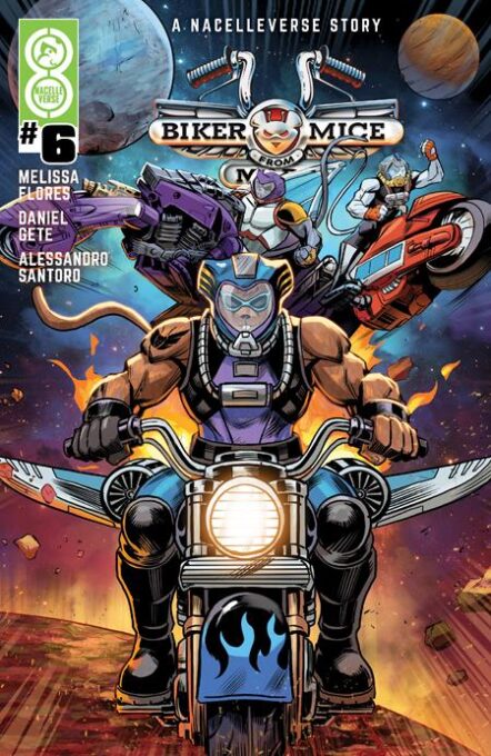 Biker Mice From Mars (2025) #6 Cover B Patrick Spaziante Handbook Variant Pre-order