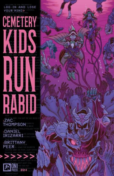 Cemetery Kids Run Rabid #4 (Of 4) Cover A Daniel Irizarri Pre-order