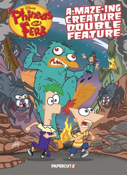 Phineas And Ferb A Maze Ing Creature Double Feature TP Pre-order