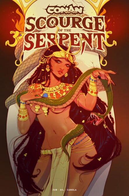 Conan The Barbarian Scourge Of The Serpent #3 (Of 4) Cover D Ashleigh Izienicki Variant Pre-order