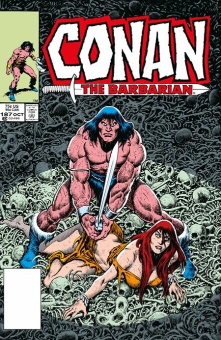 Conan The Barbarian The Original Comics Omnibus HC Vol 07 Direct Market Edition John Buscema Cover Pre-order