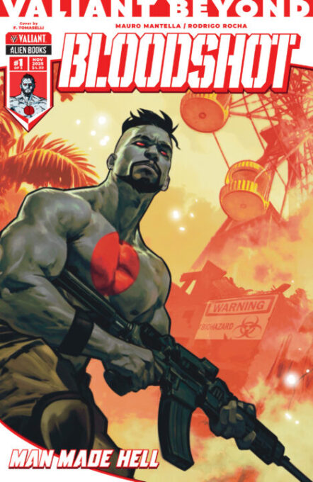 Valiant Beyond: Bloodshot #4 - Man Made Hell #1 Variant B (Tomaselli) Pre-order