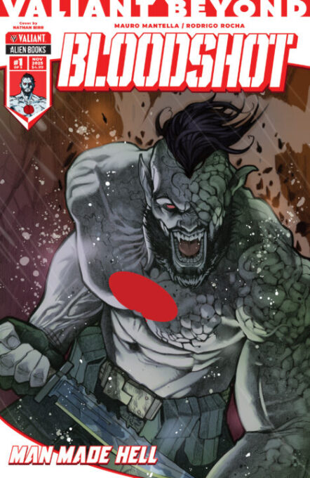 Valiant Beyond: Bloodshot #4 - Man Made Hell #1 Variant C (Birr) Pre-order