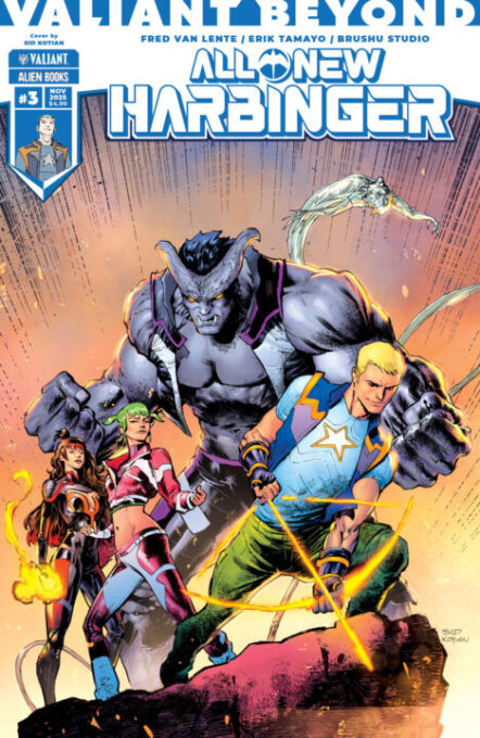Valiant Beyond: All-New Harbinger #3 Variant B (Kotian) Pre-order