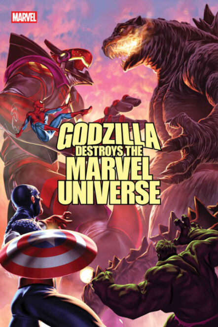 Godzilla Destroys The Marvel Universe #5 Pre-order