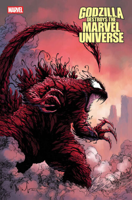 Godzilla Destroys The Marvel Universe #5 Dave Wachter Marvelized Carnage-Zilla Variant Pre-order