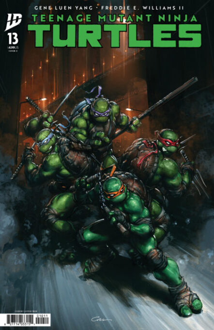 Teenage Mutant Ninja Turtles #13 Variant D (Crain) Pre-order