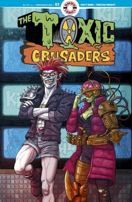 Toxic Crusaders #3 (Of 5) Cover A Tristan Wright Pre-order