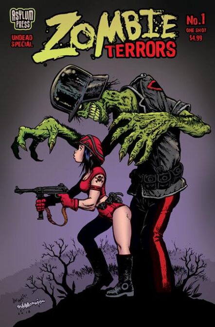 Zombie Terror #1 Undead Special (One Shot) Cover B Steve Mannion Variant Previously Solicited Pre-order