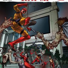 Die!Namite Blood Red #3 Cover A Ej Su Pre-order