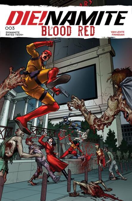 Die!Namite Blood Red #3 Cover A Ej Su Pre-order