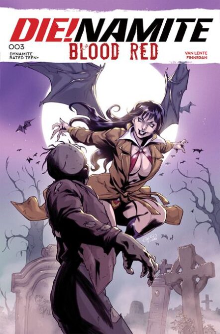Die!Namite Blood Red #3 Cover C Emilio Pilliu Variant Pre-order