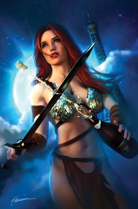 Red Sonja New Years Special 2025 #1 (One Shot) Cover E Shannon Maer Metal Virgin Variant Pre-order