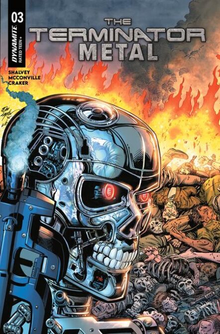Terminator Metal #3 Cover B Bob Layton Variant Pre-order