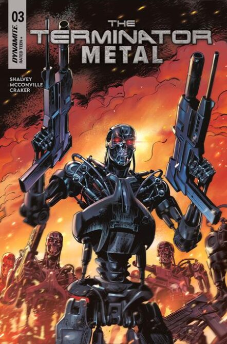 Terminator Metal #3 Cover D Paolo Antiga Variant Pre-order