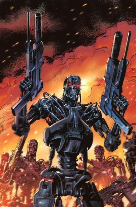 Terminator Metal #3 Cover E Paolo Antiga Metal Virgin Variant Pre-order