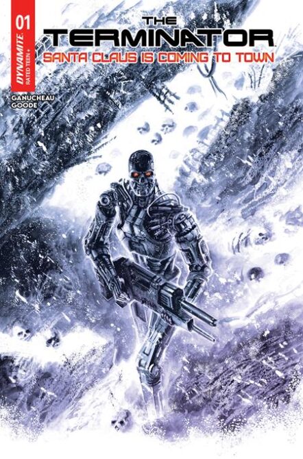 Terminator Santa Claus Is Coming To Town #1 (One Shot) Cover B Francesco Biagini Variant Pre-order