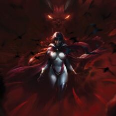 Vampirella Armageddon #6 Cover E Francesco Mattina Metal Virgin Variant Pre-order