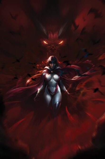 Vampirella Armageddon #6 Cover E Francesco Mattina Metal Virgin Variant Pre-order