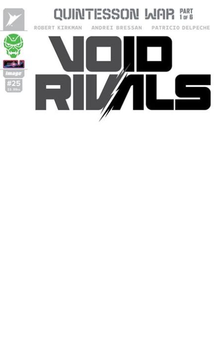Void Rivals #25 Cover G Blank Sketch Variant Pre-order