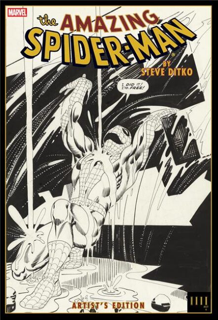Amazing Spider Man By Steve Ditko Artists Edition HC Rain Cover Pre-order