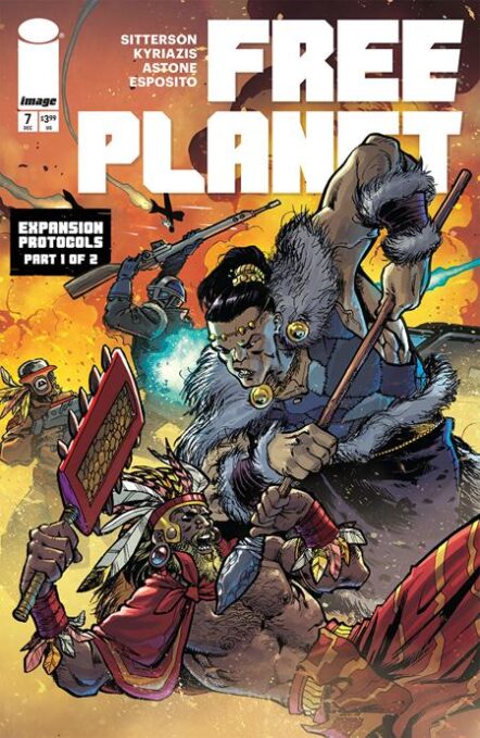 Free Planet #7 Cover B Ilias Kyriazis & Vittorio Astone Variant Pre-order