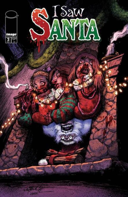I Saw Santa A Spawn Universe Christmas Story #2 (Of 2) Cover B Jonathan Wayshak Variant Pre-order