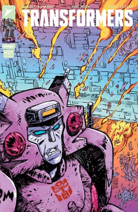 Transformers #27 Cover C Jorge Corona & Mike Spicer Connecting Variant Pre-order