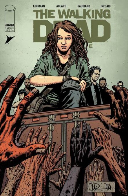 Walking Dead Deluxe #127 Cover B Charlie Adlard & Dave Mccaig Variant Pre-order