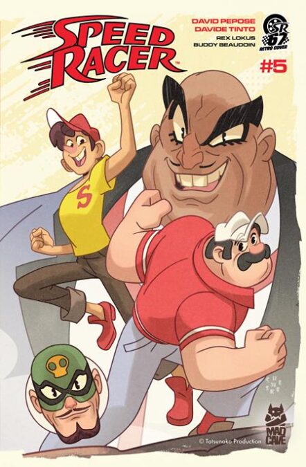 Speed Racer #5 Cover B Sean Galloway Retro Manga Variant Pre-order
