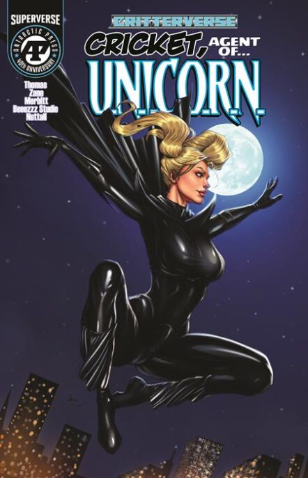Critterverse Presents Cricket Agent Of Unicorn #1 (Of 4) Cover B Izoneto Ademar Sanju Nivangune Variant Pre-order