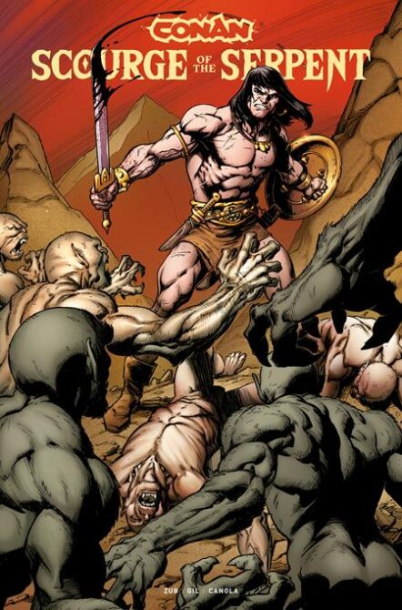 Conan The Barbarian Scourge Of The Serpent #4 (Of 4) Cover C Mark Bagley Variant Pre-order