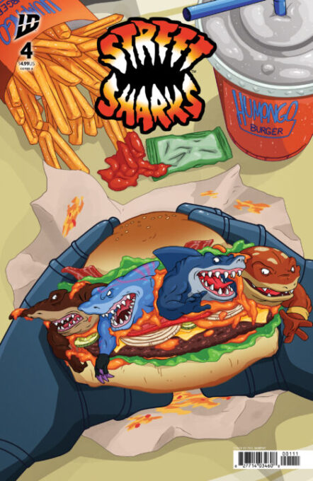 Street Sharks #4 Cover A (Murphy) Pre-order