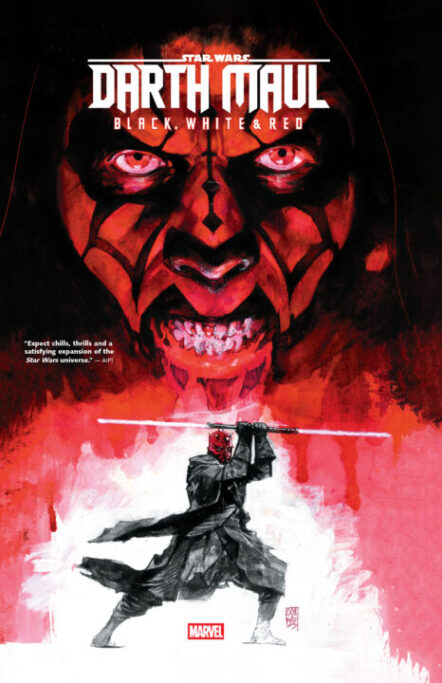 Star Wars: Darth Maul - Black, White & Red Pre-order